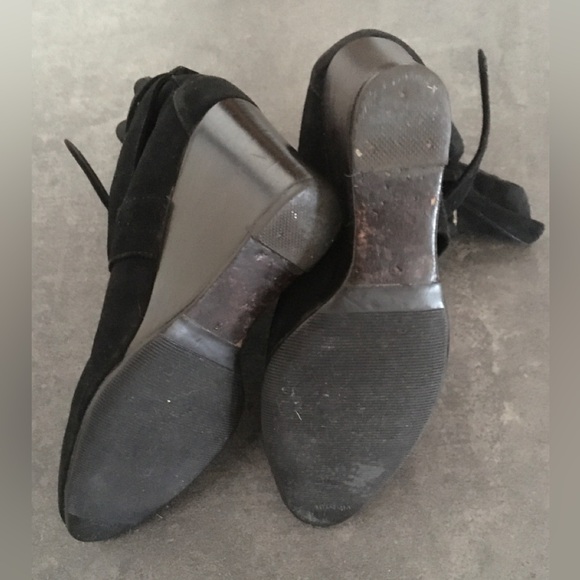 Balenciaga black wedge ankle booty - Picture 8 of 8